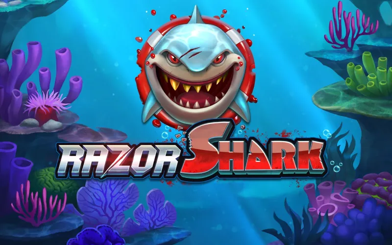 Mystery symbols and ocean volatility in Ricky Casino Razor Shark slot.