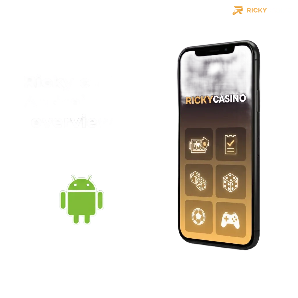 Ricky Casino Android app overview: free mobile betting in Australia with live odds, fast markets, and thousands of games.