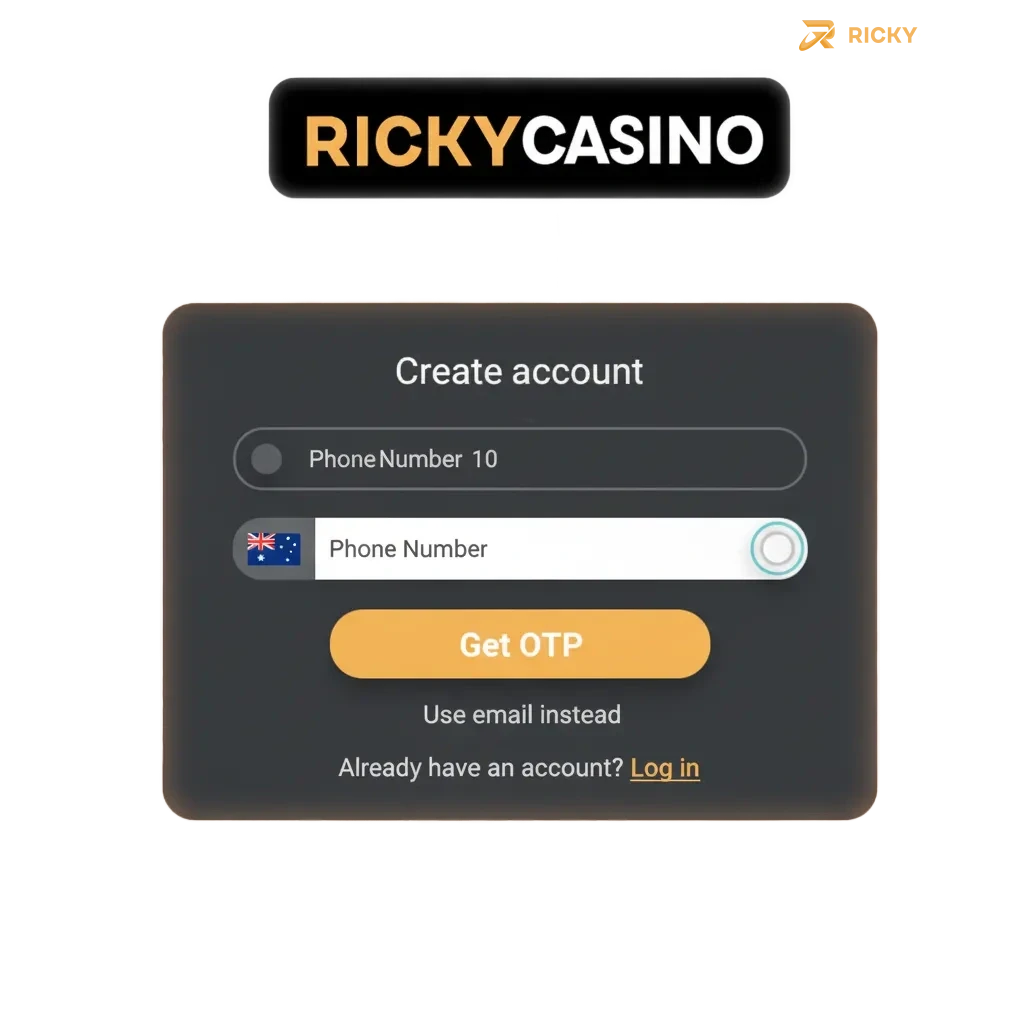 Ricky Casino Australia: register, sign in, verify; access pokies, live tables, sports bets, welcome bonus, and support.