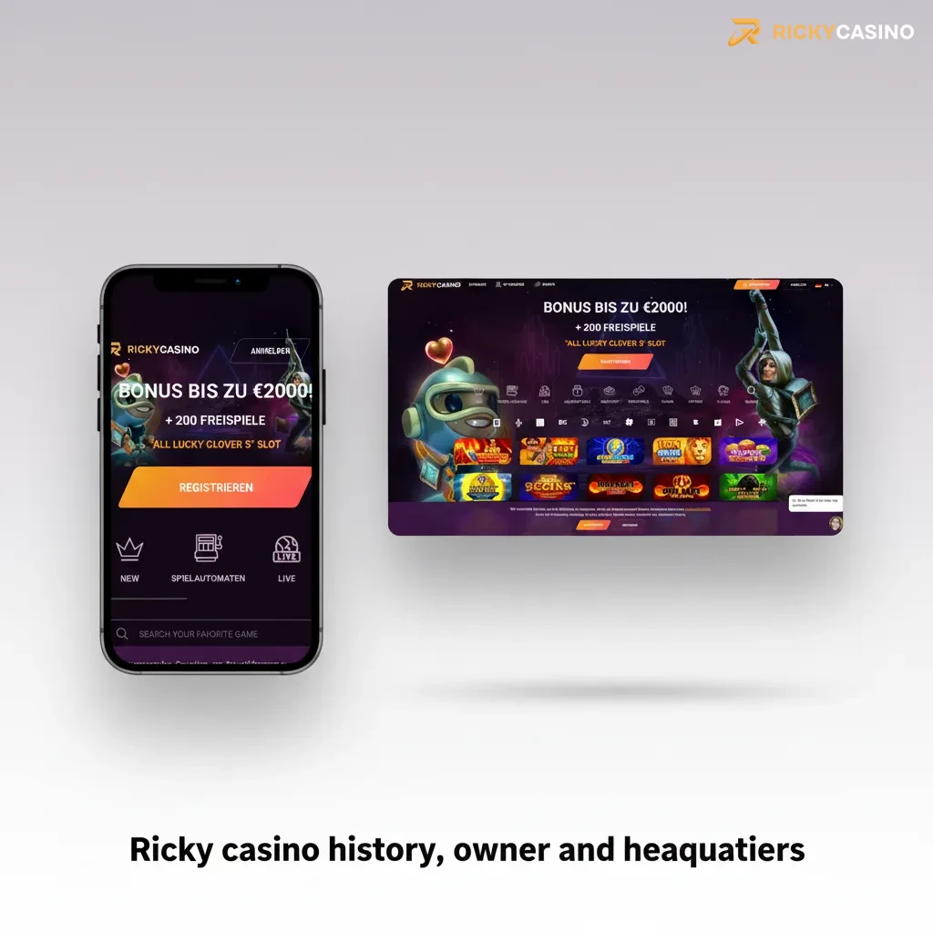 Infographic on Ricky Casino: launched early 2020s for Australian bettors; offshore HQ/licence; private owner; fast payouts