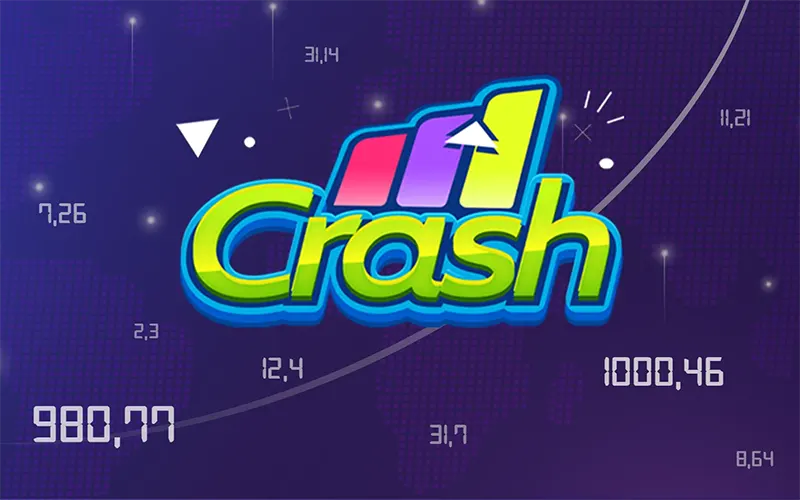 Follow the multiplier line in the classic Crash game at Ricky Casino.
